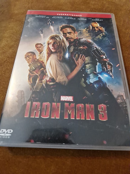 Marvel Iron Man 3 DVD-elokuva