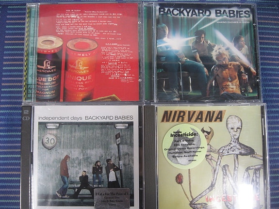 Backyard Babies, Nirvana, Crash Test Dummies, Alien Ant Farm, Mr. Big