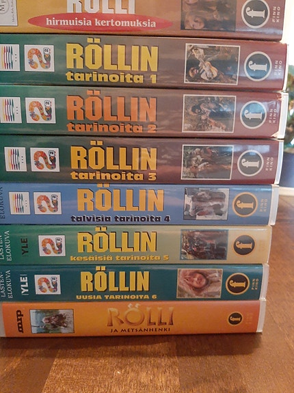 Rölli VHS-kasettipaketti