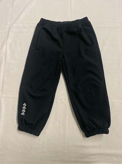 Remu softshell-housut koko 98 musta unisex