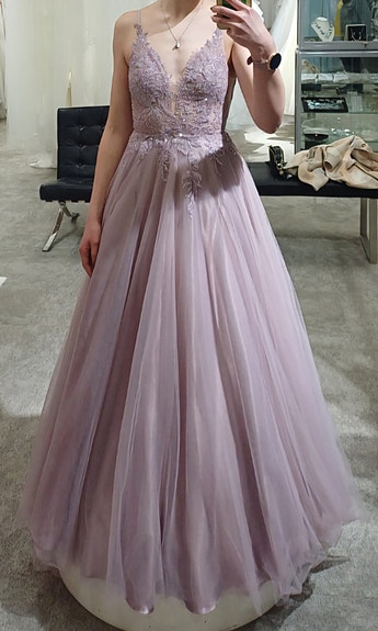 Zazabella iltapuku XS/34 violetti sifonki