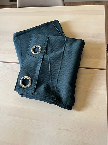 Ikea Mariam- verhot 2kpl, sininen