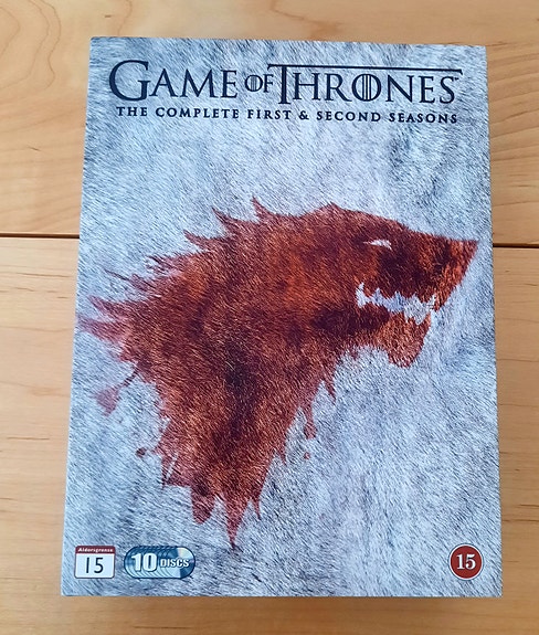 Game of Thrones kaudet 1–2 DVD