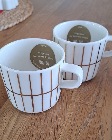 marimekko tiiliskivi kahvikupit
