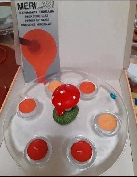 Kynttilätarjotin Merilasi