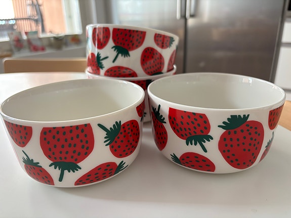 marimekko Oiva Mansikka kulho 5 dl