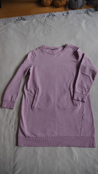 Me&i / meandi Sweatshirtdress, koko L, mel. roosa