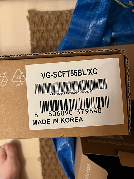 Samsung Frame (2020) 55” uusi kehys musta