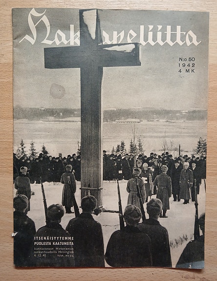 Päätoimittaja Yrjö Ylänne HAKKAPELIITTA 50/1942