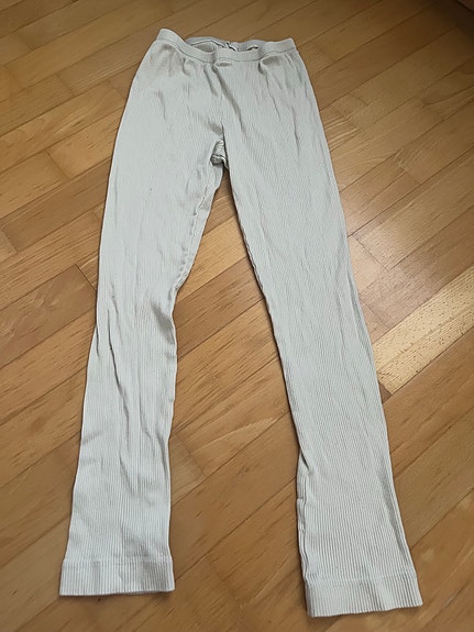 Valkoiset legginssit (128cm)