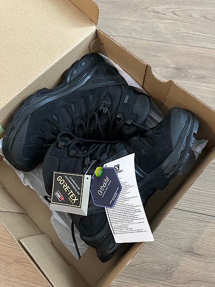 Salomon Quest 4D GTX Forces 2 EN vaelluskengät koko 39 musta Gore-Tex