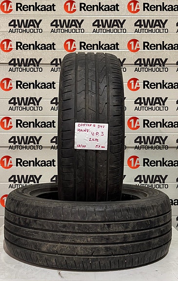 205/55R16 HANKOOK VENTUS PRIME 3 94V DOT17/20 5,5-6MM 2KPL