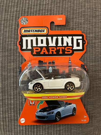 Matchbox moving parts 2004 Honda S2000 avo