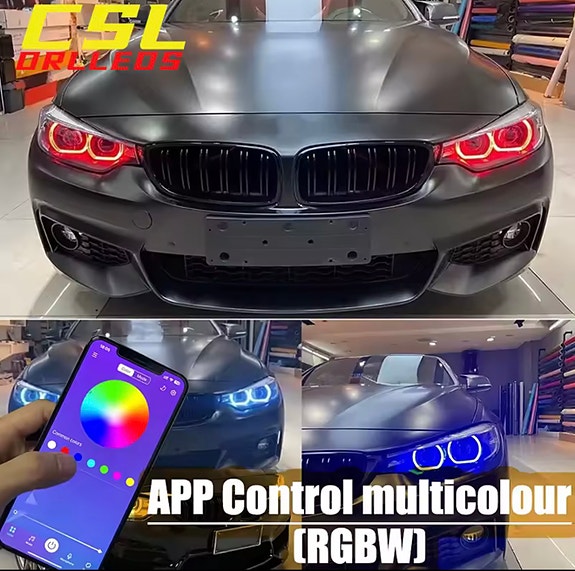 BMW f3x rbgw angel eyes johtosarja ja ohjainboksi