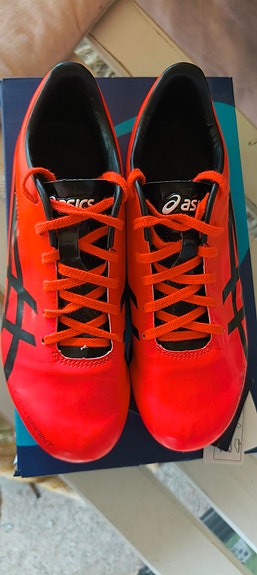 Asics Hyper Sprint 7 juoksupiikkarit koko 37,5 punainen/musta