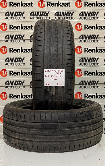 255/55R19 GOODYEAR F1 ASYMMETRIC 2 111W DOT22 5MM 2KPL