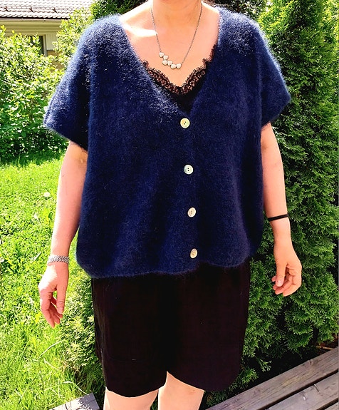 Uusi kid mohair neule S-XL