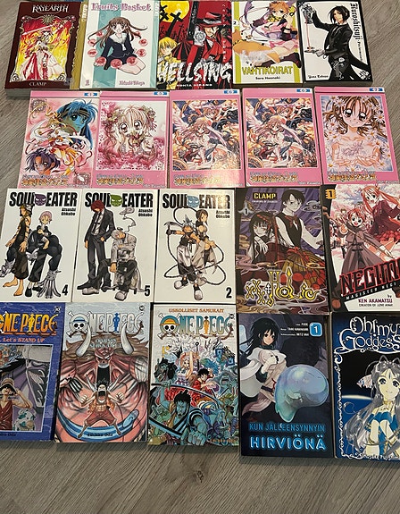 Manga kirjat