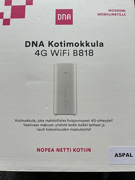 DNA Kotimokkula 4G WiFi B818 reititin