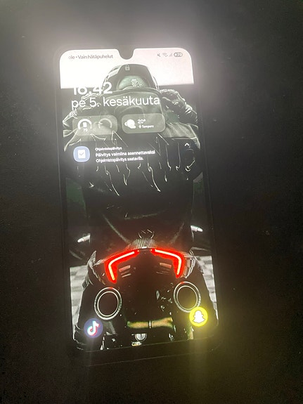 Samsung Galaxy S16 älypuhelin musta