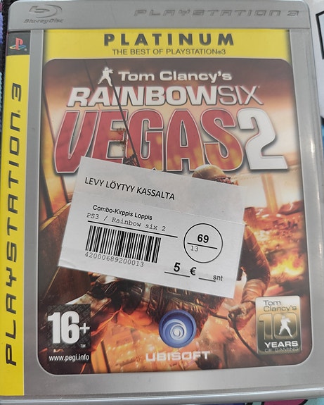 Tom Clancy's Rainbow Six: Vegas 2 - Platinum (PS3)