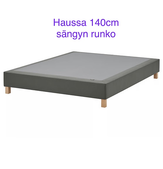 Otetaan vastaan 140cm sängyn runko