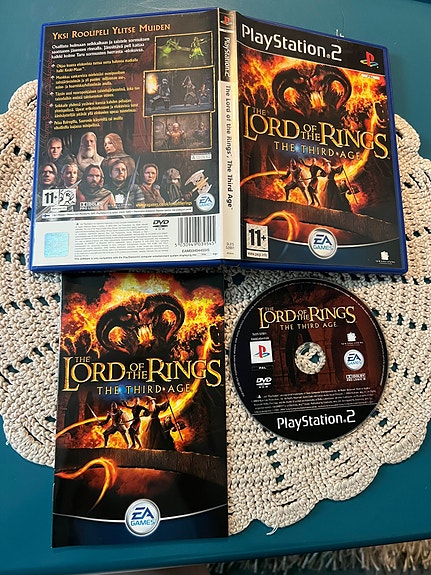Ps2 The lord of the rings The third age (cib)