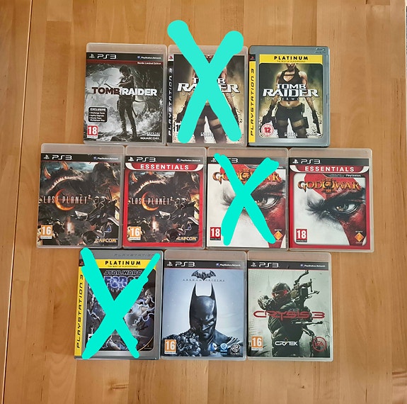 Pelejä PS3