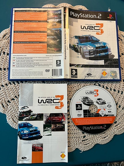 Ps2 W2C fia world rally championship (cib)