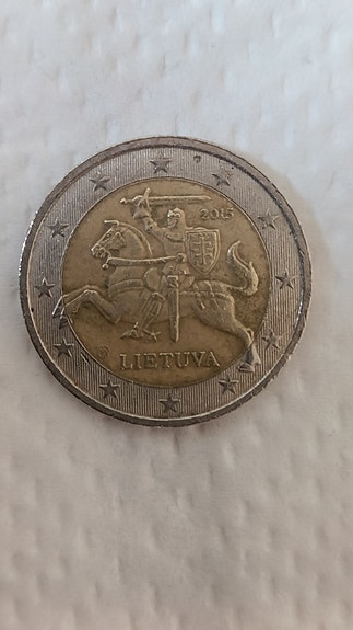 Liettua 2e 2015 kolikko