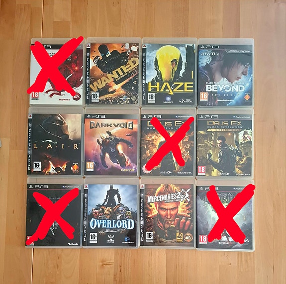 Pelejä PS3