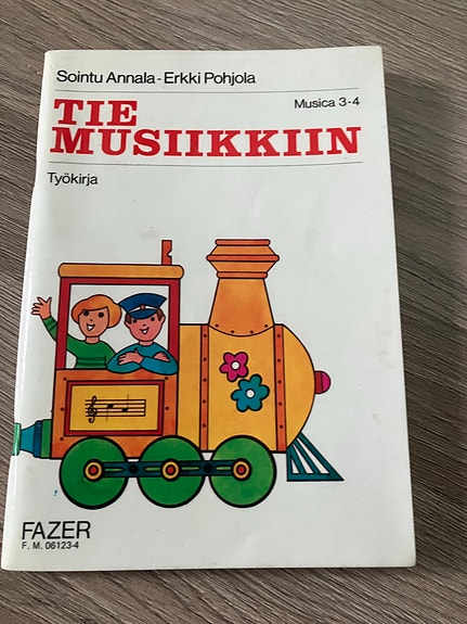 Tie musiikkiin -työkirja Musiikki 3–4
