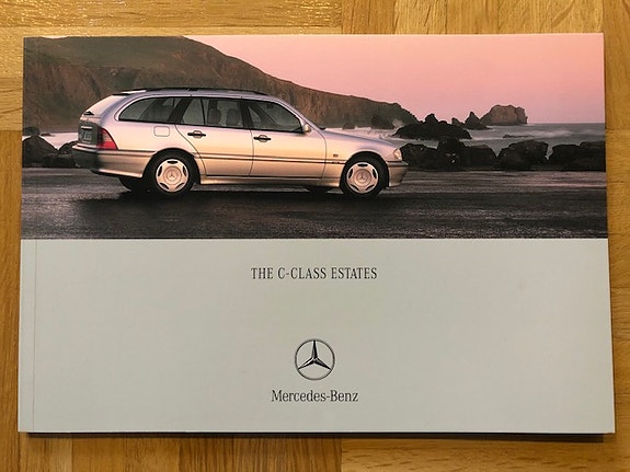 Esite Mercedes C-sarja farmari S202 vuodelta 2000 - C 180 - C 280