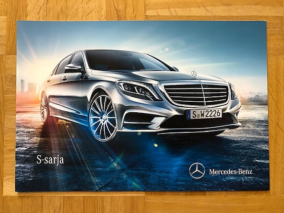 Esite Mercedes S-sarja W222 vuodelta 2013/2014 S 350 BlueTec S 400 Hybrid S 500