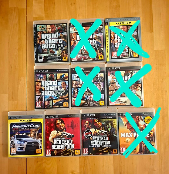 Rockstar-pelit / PS3