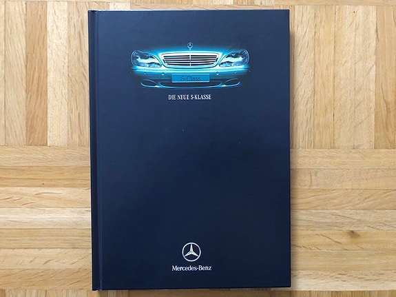 Esite Mercedes S-sarja W220 vuodelta 1998 / 1999 S 320 - S 430 - S 500