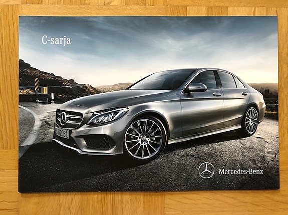 Esite Mercedes-Benz C-sarja W205 sedan vuodelta 2013 / 2014 suomi