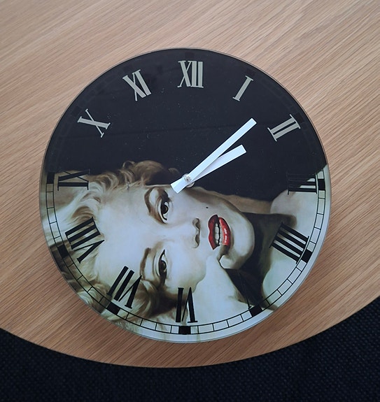 Marilyn Monroe seinäkello