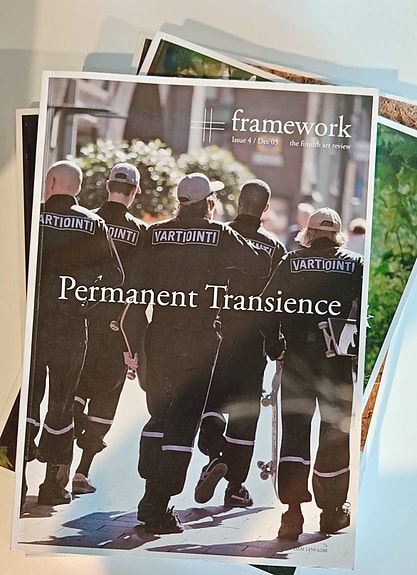Framework - Finnish Art Review 6 kpl