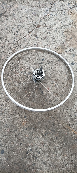 Vanha retro vintage Shimano 26" Takavanne 4vaihteinen