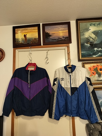 Vintage Umbro tuulitakki xl, vintage tuulitakki l -xl