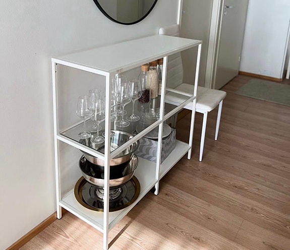 IKEA Valkoinen Vittsjö-hylly