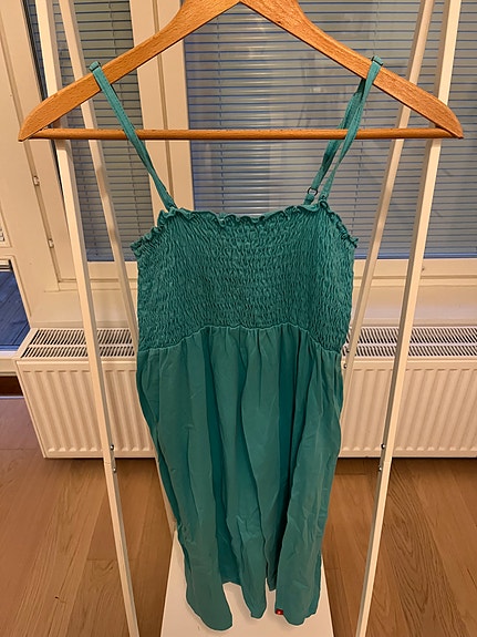 Turkoosi lasten kesämekko