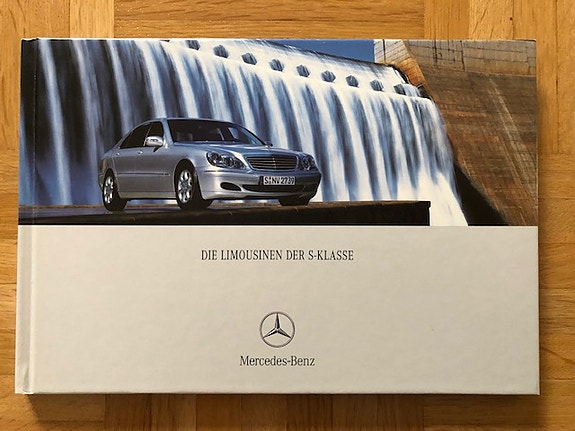 Esite Mercedes-Benz S-sarja W220 vuodelta 2004 / 2005 S 320 CDI - S 500 ym