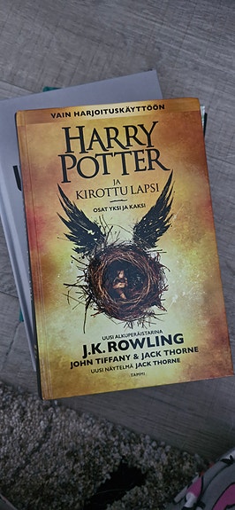 Harry Potter ja kirottu lapsi kirja