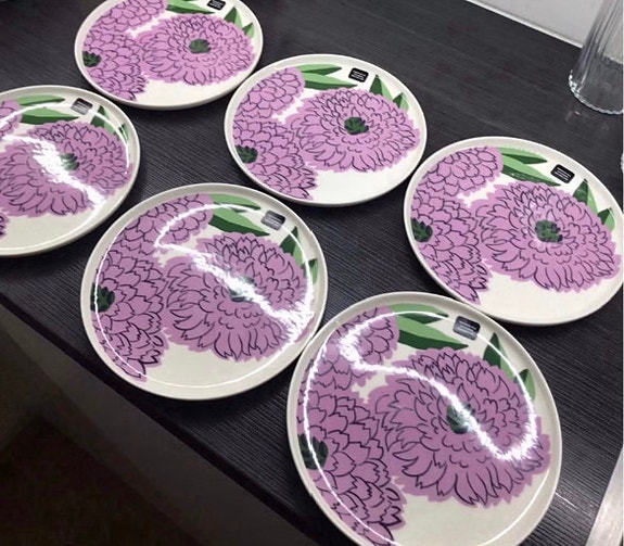 Marimekko Primavera lautanen 6kpl