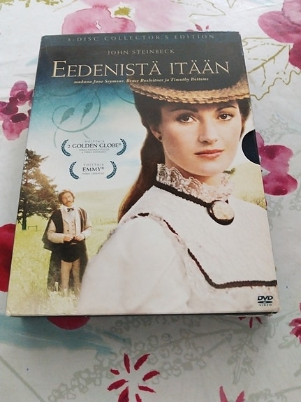 Eedenistä itään DVD-elokuva (John Steinbeckin klassikko)