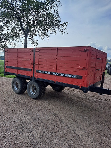 Kire telikärry 9,8 t 10 m3