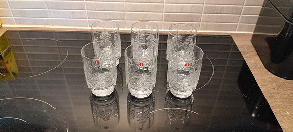 Iittala kuusi lasit 6 kpl