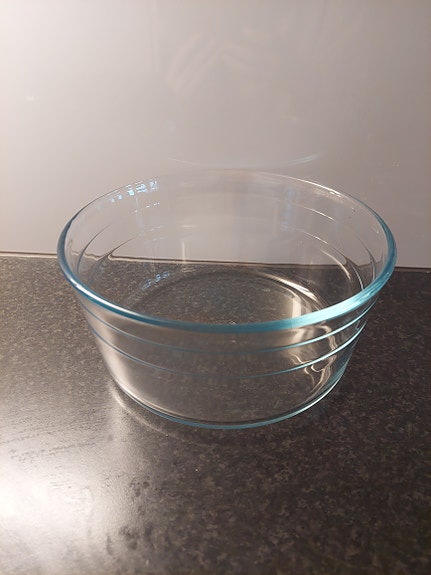 Lasinen uunivuoka/muu tarjoiluastia
